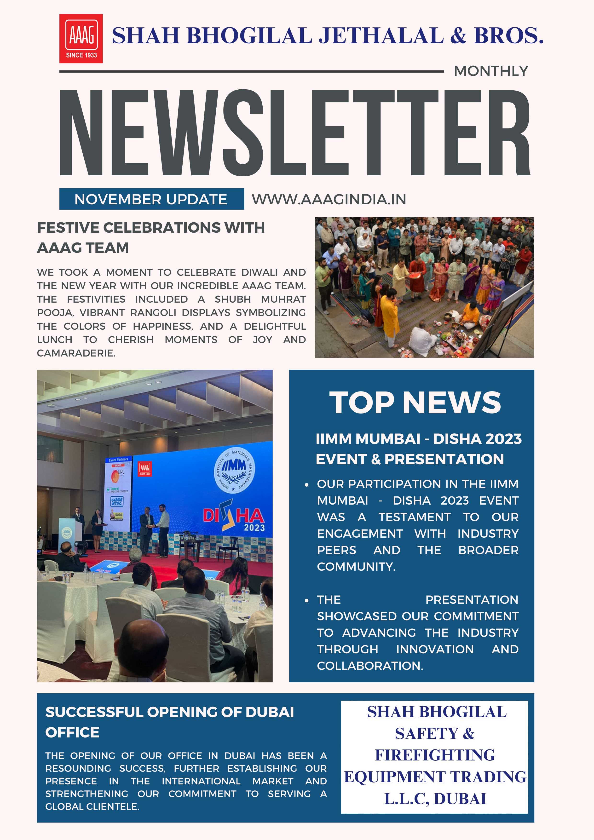 November 2023 Newsletter